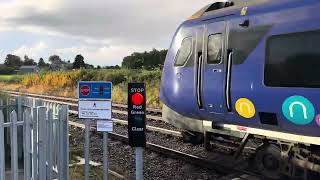 Challen Hall MWL Foot Level Crossing Lancashire Wednesday 11092024 [upl. by Gavrielle]