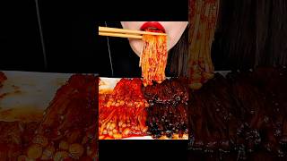 Asmr Spicy Enoki Mushrooms mukbang asmr enoki ZOEYASMR [upl. by Attenrev688]