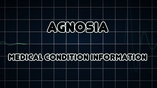 Agnosia Medical Condition [upl. by Seuqram]