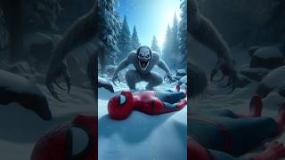 SpiderMan and Elsa Frozen vs Pennywise fight battle elsafrozen spiderman joker animals [upl. by Nitnelav]