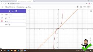 ¿Cómo graficar funciones en GeoGebra [upl. by Dwayne]