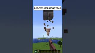 Pointed Dripstone Trap🤯shorts [upl. by Nordek443]