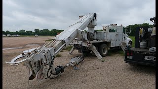 Altec Digger Pole Truck Welding Repair [upl. by Nemajneb]