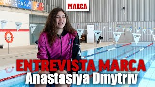 Anastasiya Dmytriv la niña prodigio de la natación paralímpica I MARCA [upl. by Naman264]