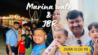 mareena walk  JBR  Dubai vlog 8  Abdul Gafoor  AGR Vlogs [upl. by Anirehs]