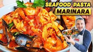 Unforgettable Recipe SEAFOOD PASTA MARINARA [upl. by Walker]