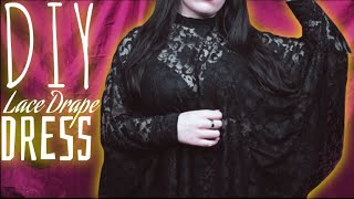 DIY Necessary Evil Lace Lydia Dress  GOTH DUPE DIY Radically Dark REUPLOADED [upl. by Notsgnal]