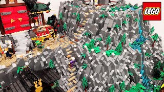 Detailed LEGO Mountain LEGO City Update [upl. by Japheth]