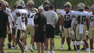 HIGHLIGHTS New Orleans Saints training camp  Day 9 [upl. by Suolhcin]