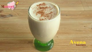 Receta de bebida de Avena Fría y Saludable  Receta Refrescante y Fácil de Preparar [upl. by Eleon]