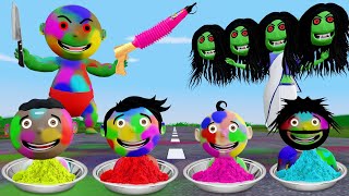 Holi Hai Bhai Holi Hai  Holi Wala Cartoon  Happy Holi Cartoon  Holi Celebration 2024 [upl. by Dranoc259]