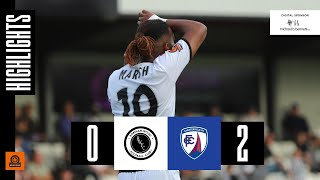 HIGHLIGHTS  Boreham Wood v Chesterfield H  7th Octobrer 2023 [upl. by Nawat]