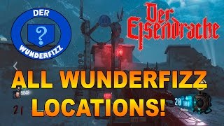 Der Eisendrache All Wunderfizz Locations [upl. by Notneiuq836]