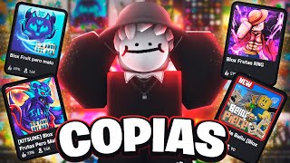 PROBE LAS PEORES COPIAS DE BLOX FRUITS 😳 [upl. by Aicylla663]