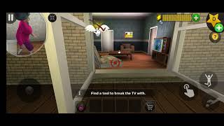 Scary Teacher 3D Prank again  Scary Teacher gameplay gaming trending [upl. by Rubbico]