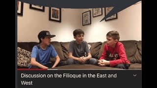 FILIOQUE DEBATE 2V2 EAST VS WEST [upl. by Notneuq]