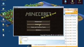 Tutorial  Minecraft Skin und Texturepack ändern [upl. by Atillertse]