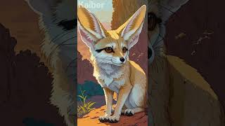 The Fennec Fox FennecFox SaharaAnimals DesertAdaptations NocturnalCreatures AnimalSurvival [upl. by Lichtenfeld]