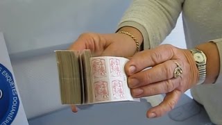 Première saisie de timbres postaux de contrefaçon en France [upl. by Anemolihp]