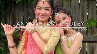 JANMASHTAMI MEDLEY  Ritu’s Dance Studio Choreography anwitathedancingdiva amp Aadupediathecutie [upl. by Fanchie]