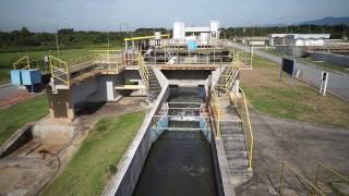 Screening at wastewater treatment plant [upl. by Fulcher498]