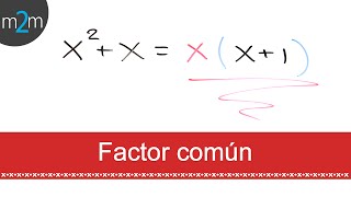 Factor común [upl. by Gnoz51]