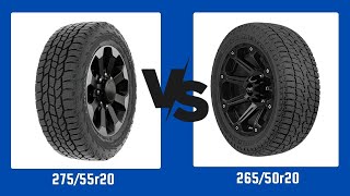 Tire Size 27555r20 vs 26550r20 [upl. by Charyl]