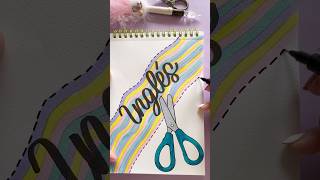 ✏️ Cómo Hacer una Portada Perfecta para tu Cuaderno 🌈 shorts portada diy [upl. by Earized]