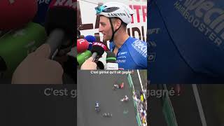 Jasper Philipsen remporte la 4ème étape du TDF après un superbe travail de MVDP  shorts [upl. by Atig759]