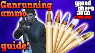 Gunrunning ammo guide  GTA Online [upl. by Uamak]