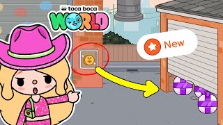 NO ONE NOTICED THIS 😮 NEW SECRETS HACKS in Toca Boca World 🌏 [upl. by Dhaf152]