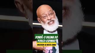 Saiba do dilema do porcoespinho com pondé Filosofia Cultura fundacao linhascruzadas [upl. by Ellekcim]