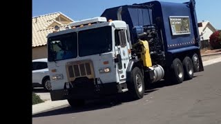 So today recorded two garbage trucks and this happened stay tuned [upl. by Shanon]