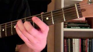 How To Play the G Sharp Major Chord G or Ab A Flat On Guitar [upl. by Nickelsen]