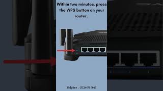 Netgear EX7700 wifi range extender setup using the WPS button [upl. by Orvie435]