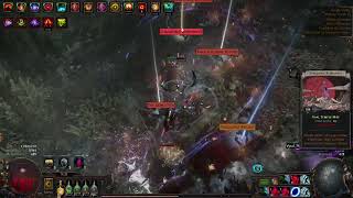 poe 323 Chieftain Fulcrum Self Ignite Detonate Dead MF  T16 8 mod Jungle Valley [upl. by Landsman667]