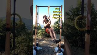 One Arm Pull Up Training with an Assisted Grease the Groove Practice Method on the Rings [upl. by Ahsinawt]