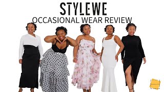 STYLEWE Occasional Wear TryOn Haul Review  CalyciousLoves [upl. by Arotak]