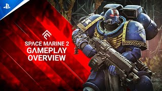 Warhammer 40000 Space Marine 2  Gameplay Overview Trailer  PS5 Games [upl. by Odnama]