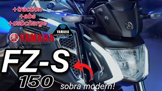 2023 All New Yamaha FZS 150 Version 4  Super Loaded sa Tech  Traction Control amp ABS [upl. by Georgette679]