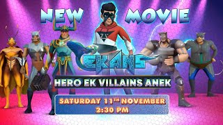 Movie Promo  Ekans  Hero Ek Villains Anek  11th Nov  230pm  Discovery Kids India [upl. by Stent]