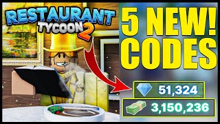 LATEST 100 WORKING RESTAURANT TYCOON 2 CODES ROBLOX RESTAURANT TYCOON 2 April 2024 CODES [upl. by Briny]