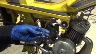 Motobecane Moped Restoration Ep 2  Carb rebuild [upl. by Naehgem517]