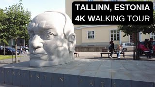 City walks  Tallinn Estonia 4K walking tour [upl. by Rauch466]