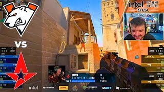 ASTRALIS VS VIRTUS PRO  IEM RIO 2024 MIRAGE  MAPA 2 MD3 [upl. by Eilrac]