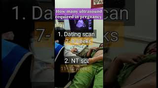 How many ultrasound required in pregnancy shortvideo shorts [upl. by Seldon]