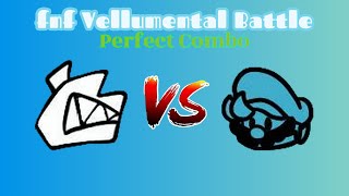 fnf Vellumental Battle Perfect Combo game play [upl. by Brosy]