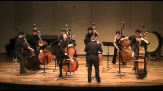 Concertante 314 For Eight Double Basses [upl. by Htenek224]