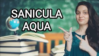 SANICULA AQUA HOMOEOPATHIC MEDICINEEXPLAINED WITH ALLEN KEYNOTES DRDEEKSHA [upl. by Imena]