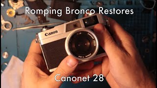 Romping Bronco Restores Canonet 28 [upl. by Niabi]